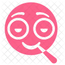 Rosa Bekifft Ganja Symbol