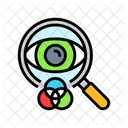 色、視覚、テスト アイコン