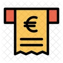 Euro Quittung Rechnung Symbol