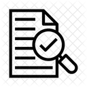 Beleg prüfen  Symbol
