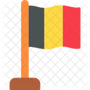 Belgica Pais Bandera Icône