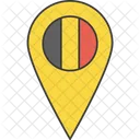 Belgica Belga Europea Icono