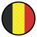 Belgica Nacion Pais Icono