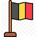 Belgica Pais Bandera Icono