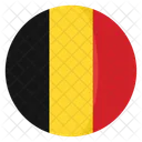 Belgica Bandera Pais Icono