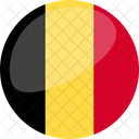 Belgica Bandera Pais Icono