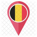 Belgien Flagge Symbol