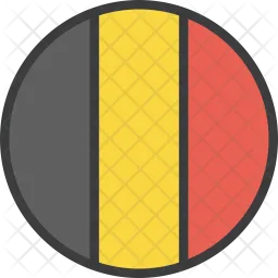 Belgien Flag Symbol