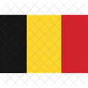 Belgien Flagge  Symbol