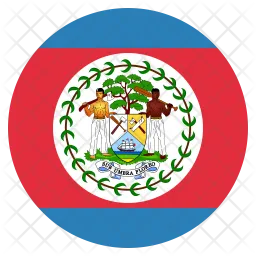 Belice Flag Icono