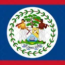 Belize Bandeira Pais Ícone