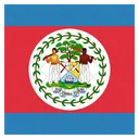 Belize National Country Icon