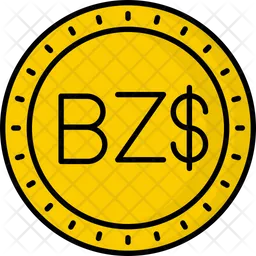 Belize Dollar  Icon