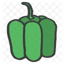 Bell Pepper Green Icon