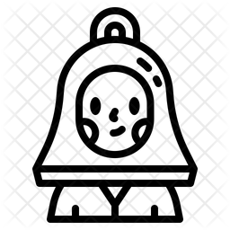 Bell Avatar Icon - Download in Line Style