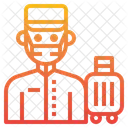 Bell Boy Hotel Man Icon