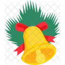 Bell Christmas Decoration Icon