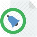 Bell File Alarm Icon