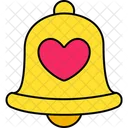 Bell Heart  Icon