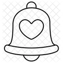 Bell Heart  Icon