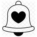 Bell Heart Love Valentine Icon