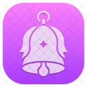 Bell Christmas Decoration Icon