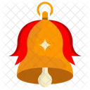 Bell Christmas Decoration Icon