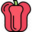 Bell Pepper Capsicum Vegetable Icon