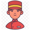 Bellboy Person Avatar Icon