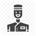 Bellboy Service Man Icon