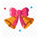 Bells Bow Ribbon Icon