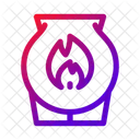 Belly Fat Fire Metabolism Icon