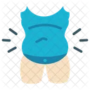 Belly Fat  Icon