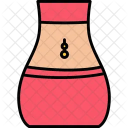 Belly jewelry  Icon