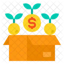 Belohnung Box Geld Icon