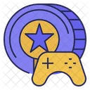 Belohnungstoken Spiel Gaming Symbol