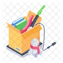 Belongings Packing Things Packing Items Icon