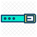 Leather Belt Mens Belt Waistband Icon