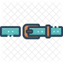 Belt Buckle Waistband Icon