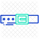 Belt Fashion Conveyor Icon