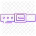 Belt Fashion Conveyor Icon