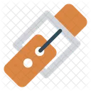 Belt Buckle Waistband Icon