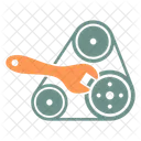 Belt Replace Car Automobile Icon