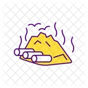 Organisch Kompost Beluftet Symbol