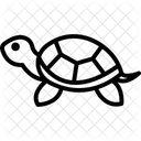 Bemalte Schildkrote Symbol
