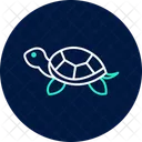 Zierschildkrote Zierschildkrote Reptil Symbol