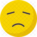 Bemused Face Nodding Emoticons Icon