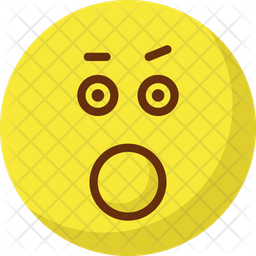Bemused Face Emoji Icon