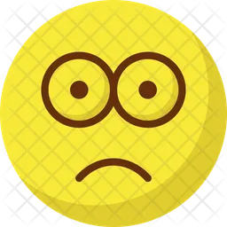 Bemused Face Emoji Icon
