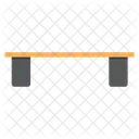 ベンチ、公園、庭 アイコン
